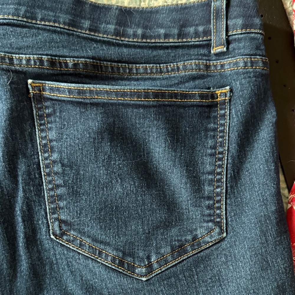 Rafaella Women's Dark Blue Ankle Jeans - Picture 6 of 6